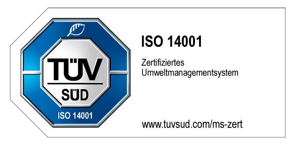ISO 14001 Zertifiziert