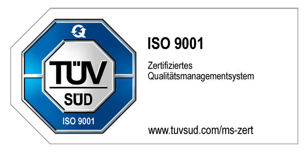 ISO 9001 Zertifiziert